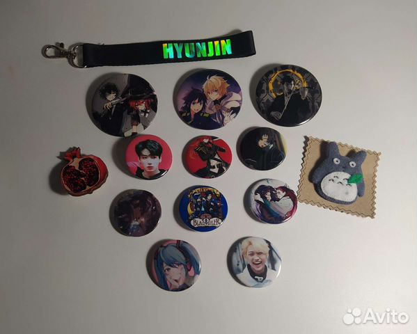 Значки аниме