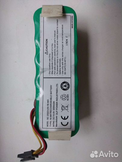 Аккумулятор от робота пылесоса