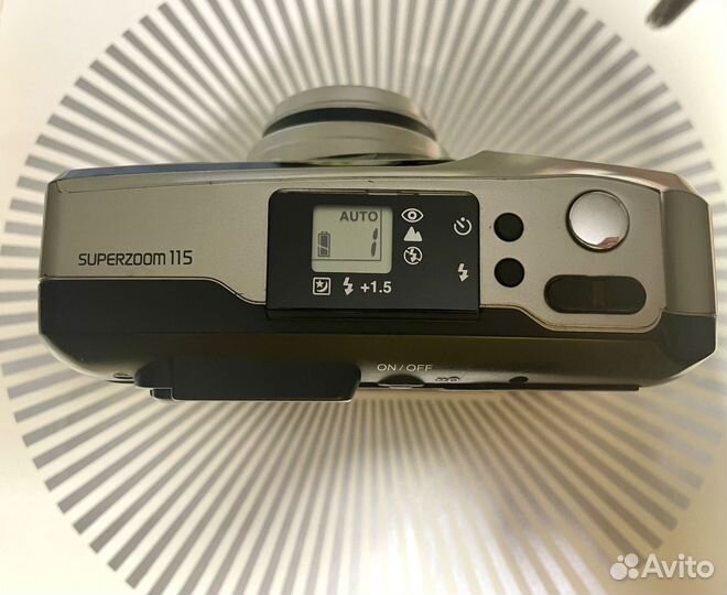 Пленочный фотоаппарат olympus superzoom 115