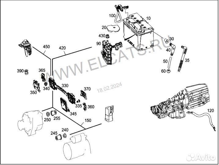 Вентиляционный шланг Mercedes E220 D Amg Рестайл