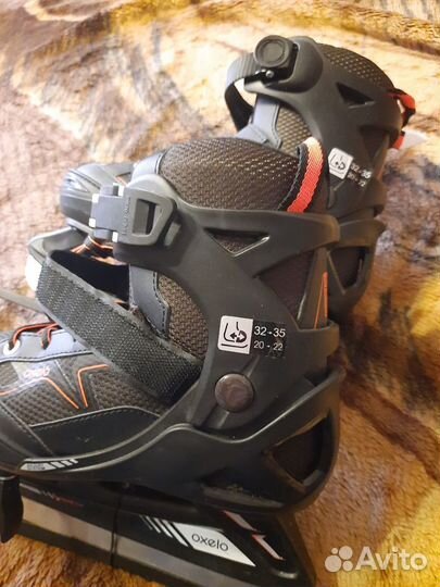 Коньки oxelo размер 32-35