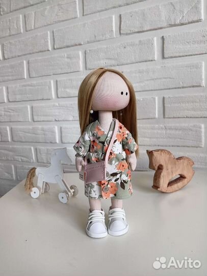 Интерьерная кукла Тильда