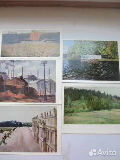 Калининская картинная галерея 1974 г. 16 открыток