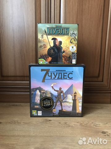 Настольная игра 7чудес Дуэль