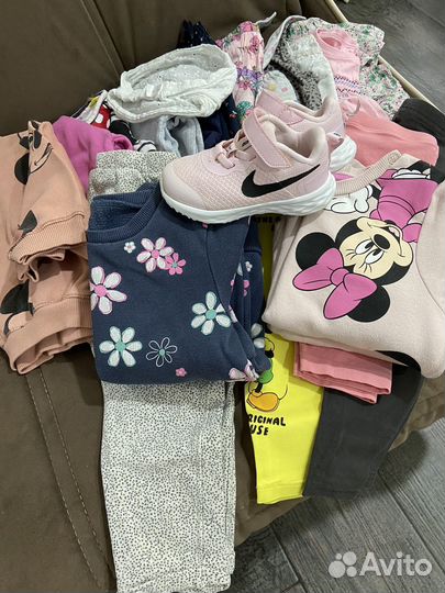 Вещи на девочку пакетом 92-98