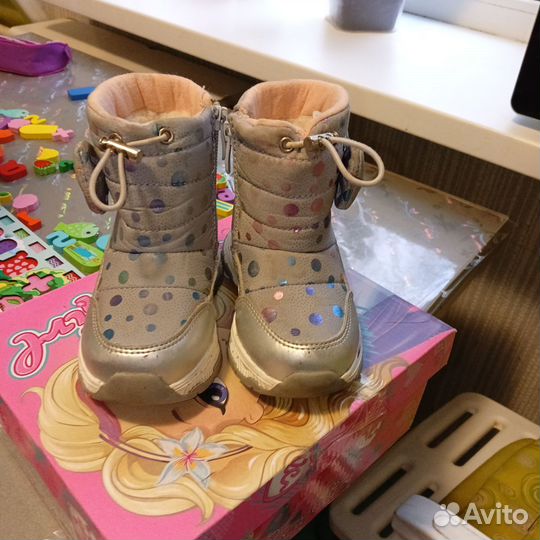 Сапоги зимние для девочки22