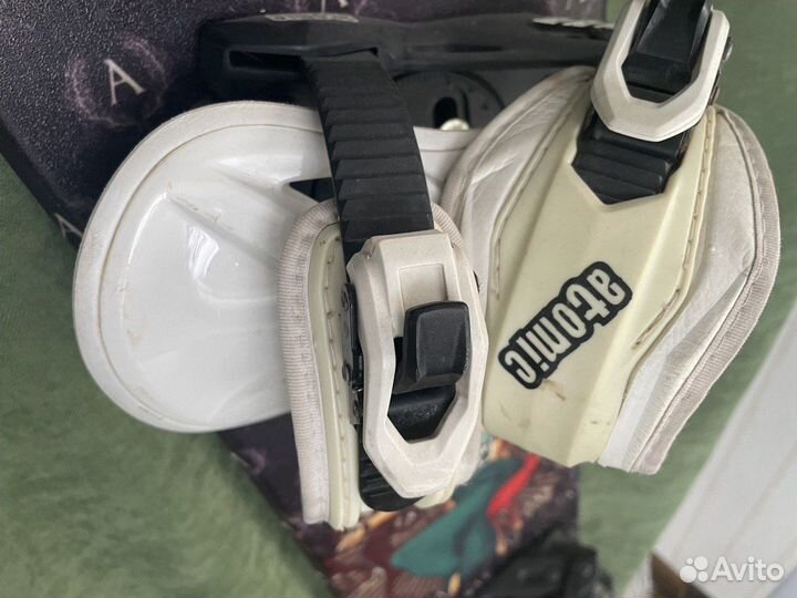 Сноуборд с креплениями 145