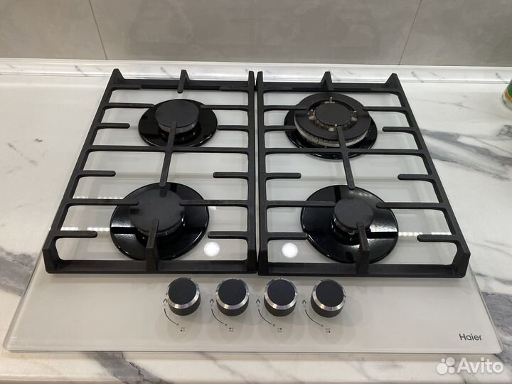 Газовая варочная панель 4 конфорки haier
