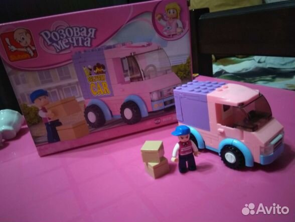 Конструктор Sluban Розовая мечта, 102 детали