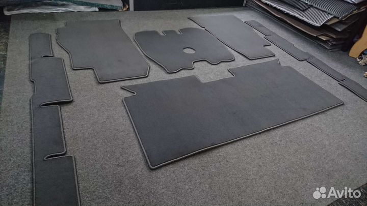 Автоковрики для газ-24, серые