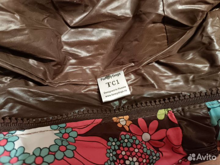 Дождевик комбинезон на таксу среднюю собаку