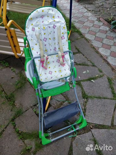 Стульчик для кормления складной