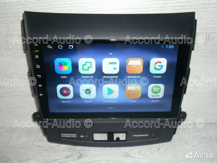 Магнитола Mitsubishi Outlander XL Android+камера