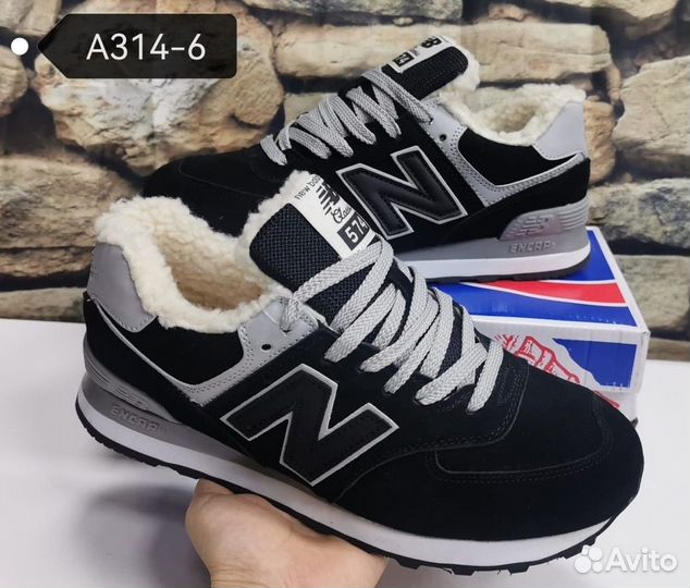 Кроссовки зимние New Balance 574
