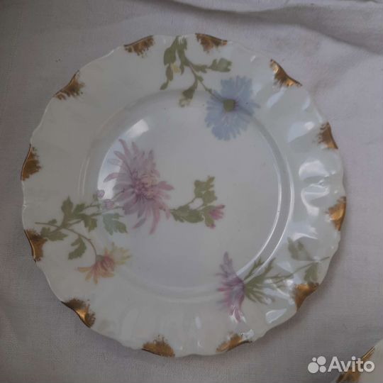 Антикварные тарелки,комплект
