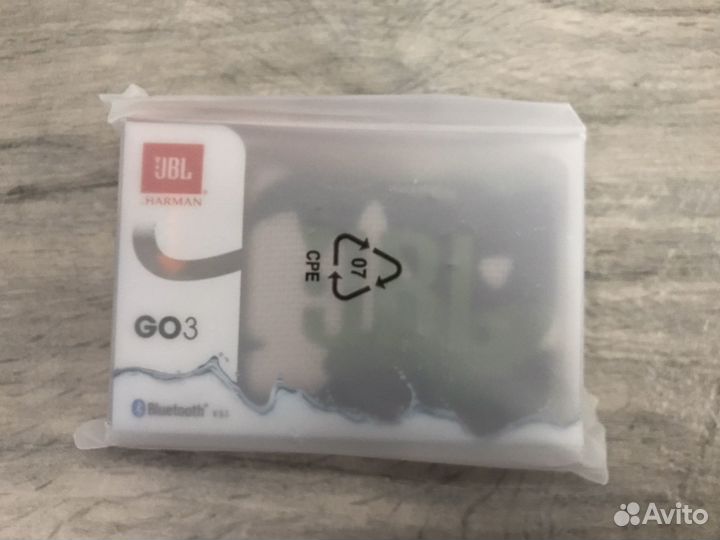 Портативная колонка JBL GO3