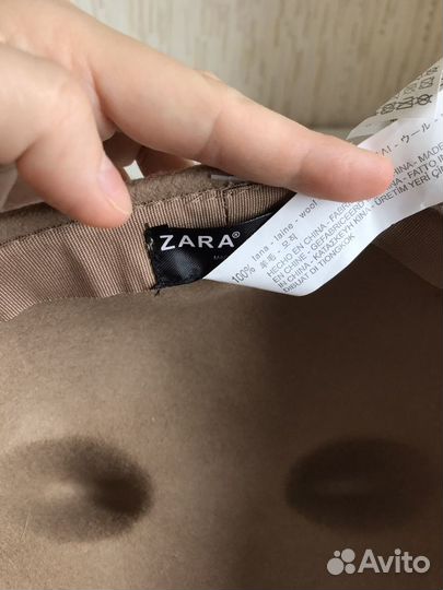 Шапка шляпка Zara новая 56 см