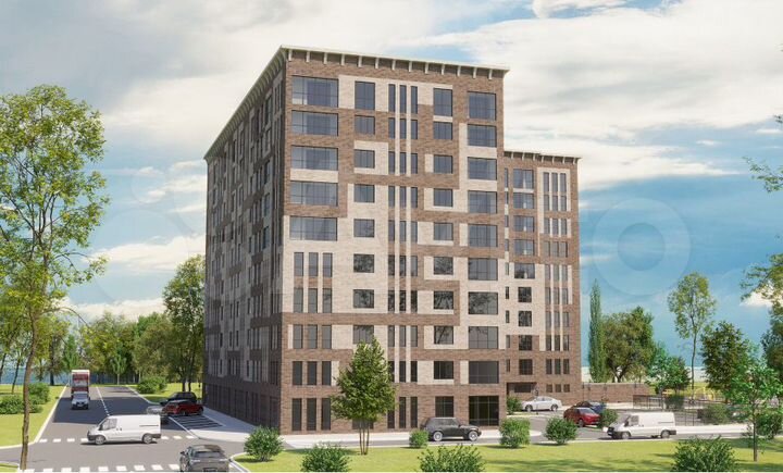 2-к. квартира, 76,5 м², 5/10 эт.