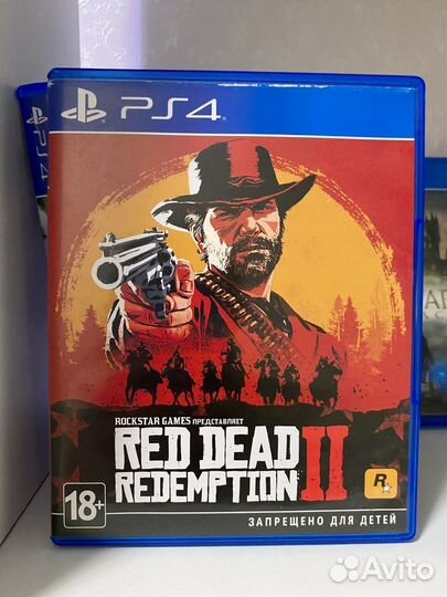 Red dead redemption 2 ps4 диск