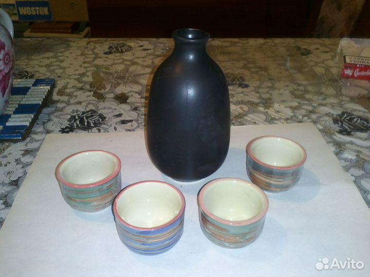 Набор для сакэ, новый, в упаковке