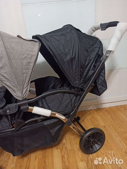 Коляски для двойни новые Luxmom 3102
