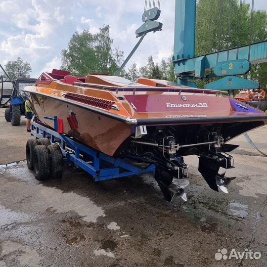 Скоростной катер Fountain 38