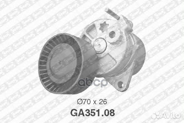 GA351.08 ролик натяжной с механизмом натяжения