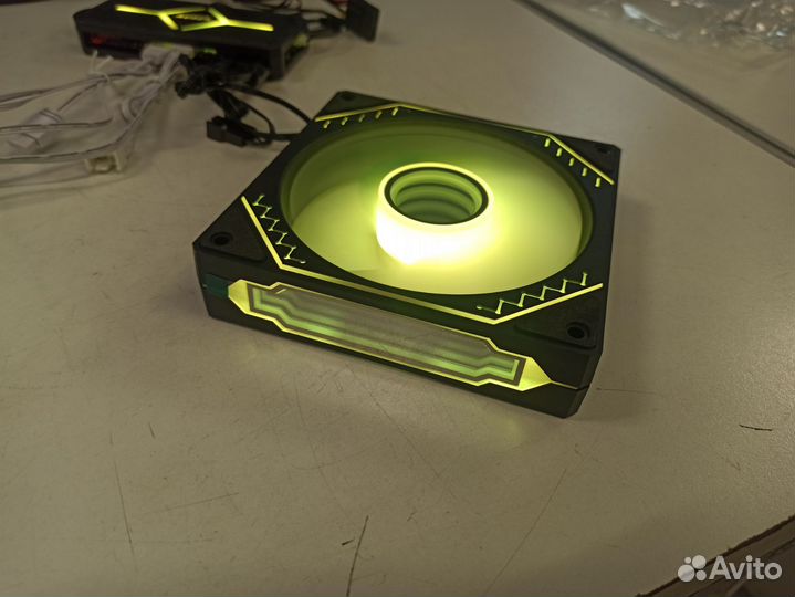 Корпусные вентиляторы argb, с туннельным эффектом