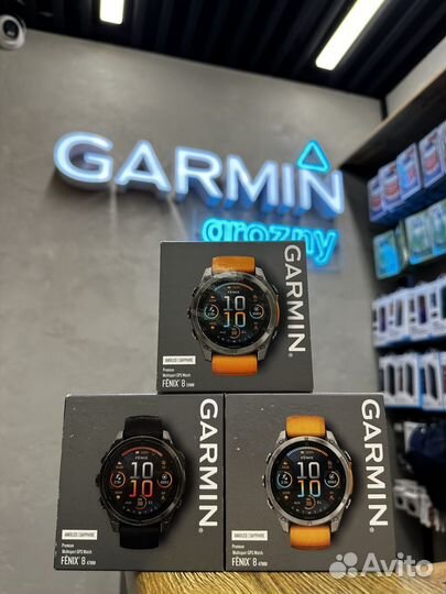 Часы garmin fenix 8 47mm amoled sapphire