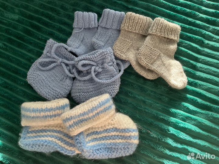 Шерстяные носки детские