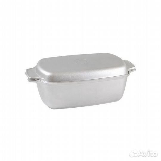 Гусятница 4,5 л с метал крышкой