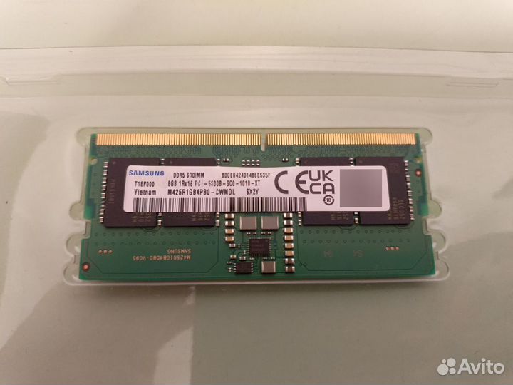 Оперативная память DDR5 16Gb 5600 sodimm