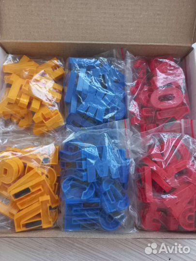 Магнитная азбука и магнитный счёт