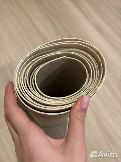 Линолеум бежевый остатки