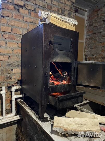 Твердотопливный котел