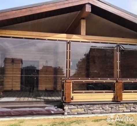 Мягкие окна для террас и беседок