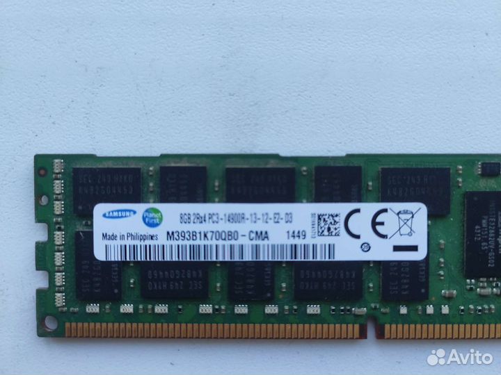 Оперативная память ddr3 16 gb Samsung