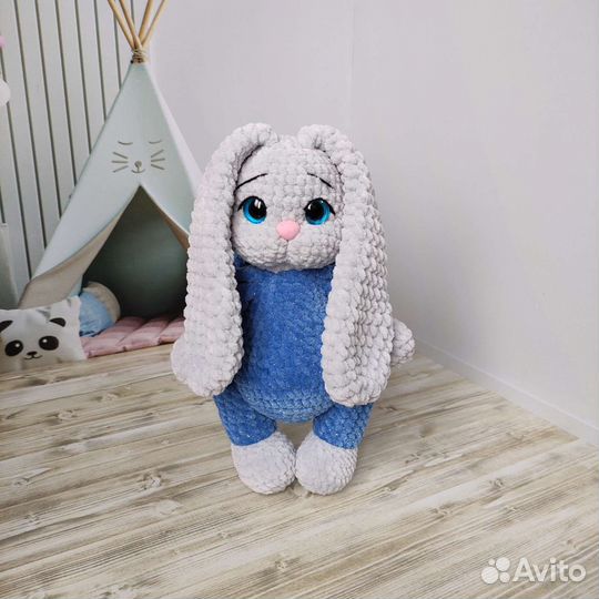 Мягкая игрушка Заяц (ручной работы)