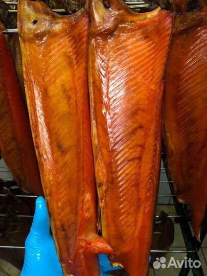 Кета холодного копчения