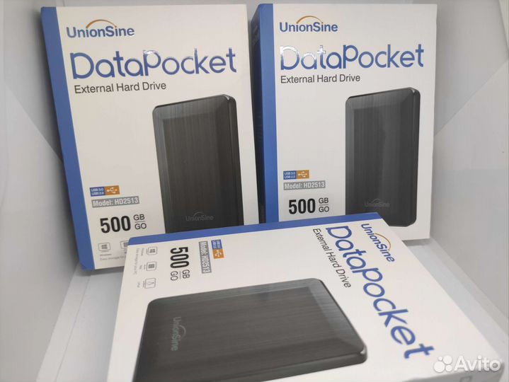 Новый Внешний Жесткий Диск Usb 3.0 500гб