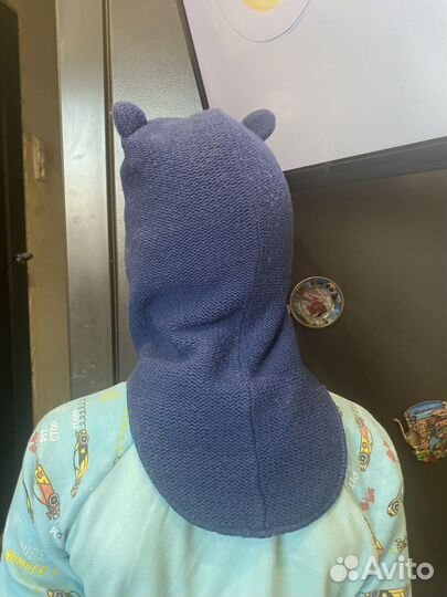 Шапка шлем зимний