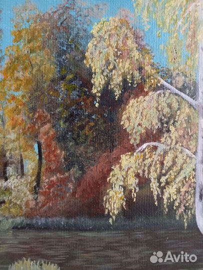 Картина маслом на холсте пейзаж