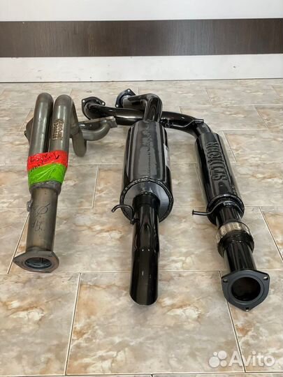 Выхлопная система 63мм Приора