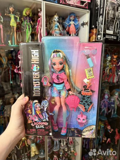 Monster high g3 laguna Blue миб