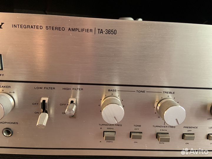 Усилитель Sony ta 3650