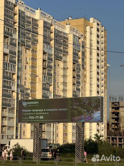 Рекламный экран с бесплатной доставкой / Билборд