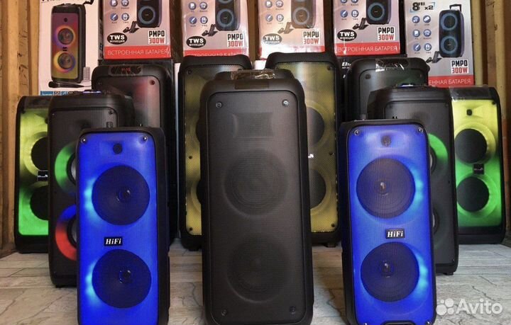 Блютуз колонки новые
