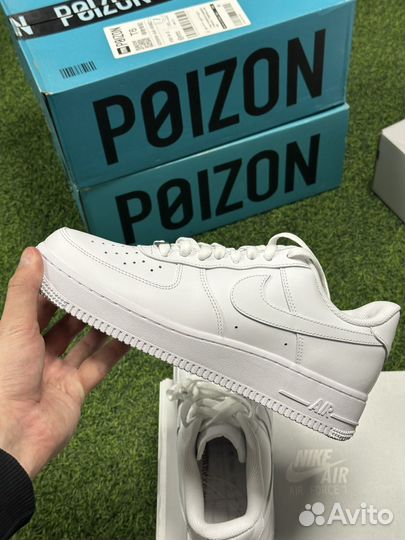 Кроссовки Nike Air Force 1 Белые Оригинал