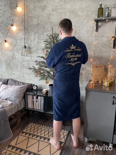 Махровый халат