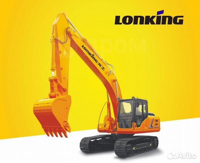 Гусеничный экскаватор Lonking CDM6225N, 2023